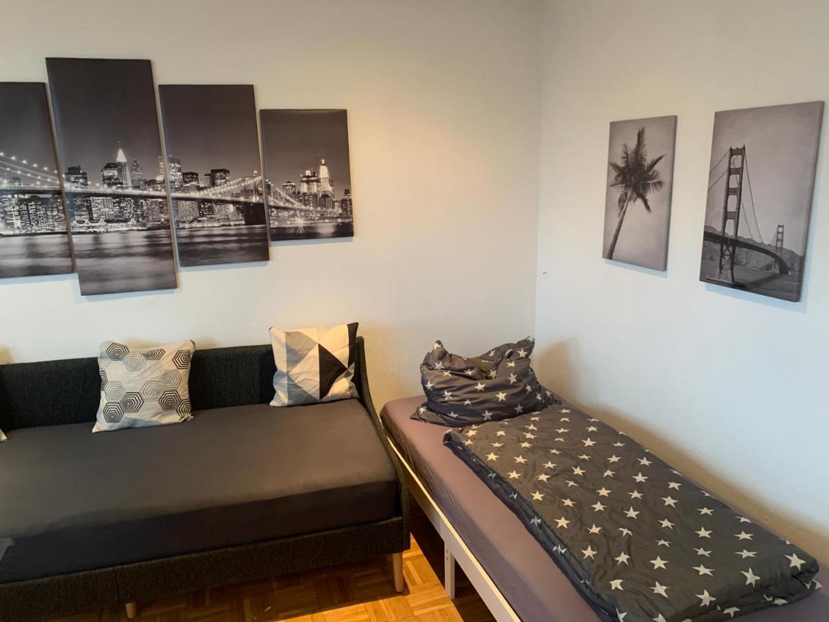 Mainpark Apartment 4 Schlafzimmer Bis Zu 10 Personen Direkt Ueber Aschaffapartment Bei Aschaffenburg Mainaschaff 外观 照片