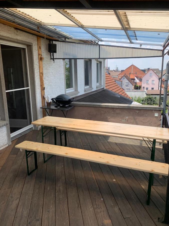 Mainpark Apartment 4 Schlafzimmer Bis Zu 10 Personen Direkt Ueber Aschaffapartment Bei Aschaffenburg Mainaschaff 外观 照片